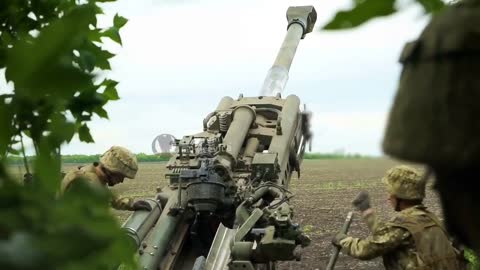 🔥 THE WORK OF CALCULATING THE M777 HOWITZER AND THE RESULT: A TANK TORN INTO MEAT, AND A TOWER THAT WENT INTO SPACE