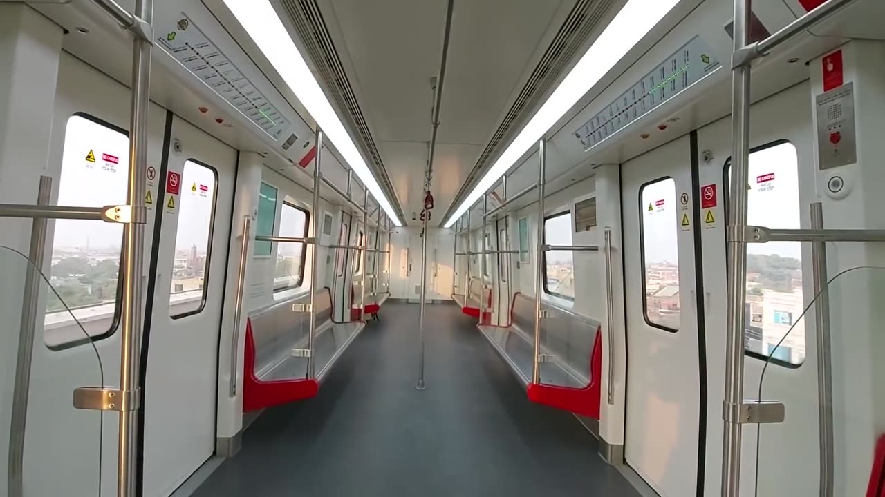 Orange Train Lahore | Metro Train Travel in Lahore