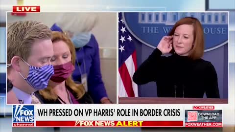 Psaki Dodges on Why Border Czar Kamala Harris Did Not Speak to Guatemalan President Since June