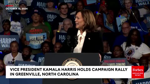 'You Know Where I'm Going...'- Crowd Chants 'We're Not Going Back' After Harris Slams Project 2025