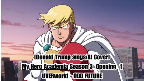 [Donald Trump sings/AI Cover] My Hero Academia Season 3 Opening 1 UVERworld - ODD FUTURE