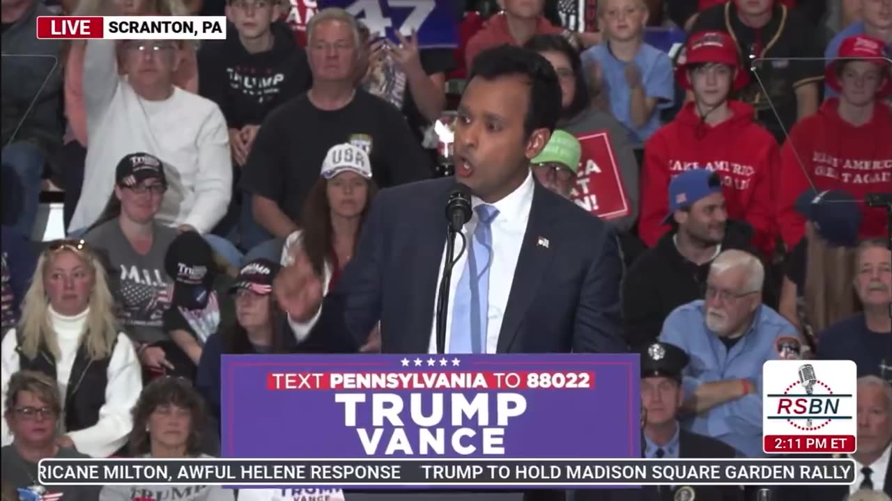 🇺🇸 Vivek Ramaswamy: For Law and Order, Defeating the Deep State, and #MAGA—Vote Trump!