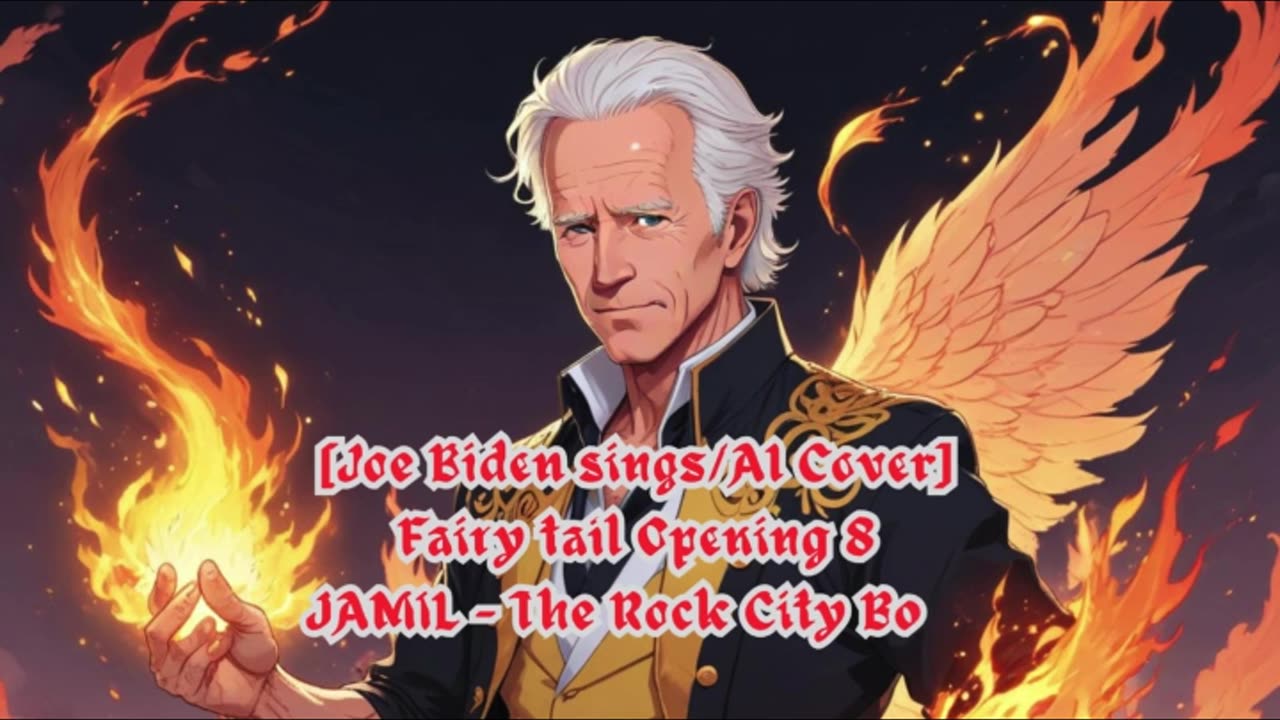 [Joe Biden sings/AI Cover] Fairy tail Opening 8 | JAMIL - The Rock City Boy