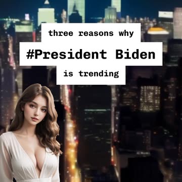 three reasons why: #PresidentBiden