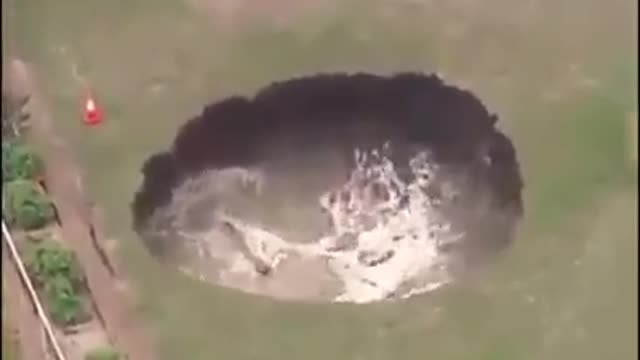 CRAZY! Insane 500ft Sinkhole