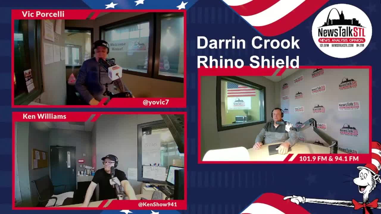 03.24.2022 Darrin Crook of Rhino Shield on The Vic Porcelli Show