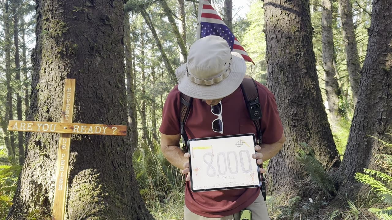 #TheLongWalkUSA: 8,000 Miles!