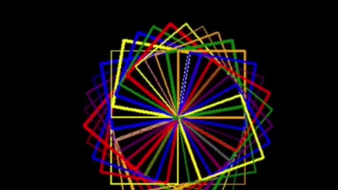 Rotating Square Code Design | Python