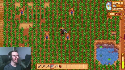 Playthrough Highlights with Mixer and Skarrzhya Part 7 | Stardew Valley