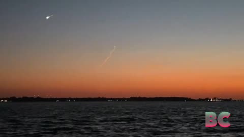 Spooky fireball blazes across Lake Erie