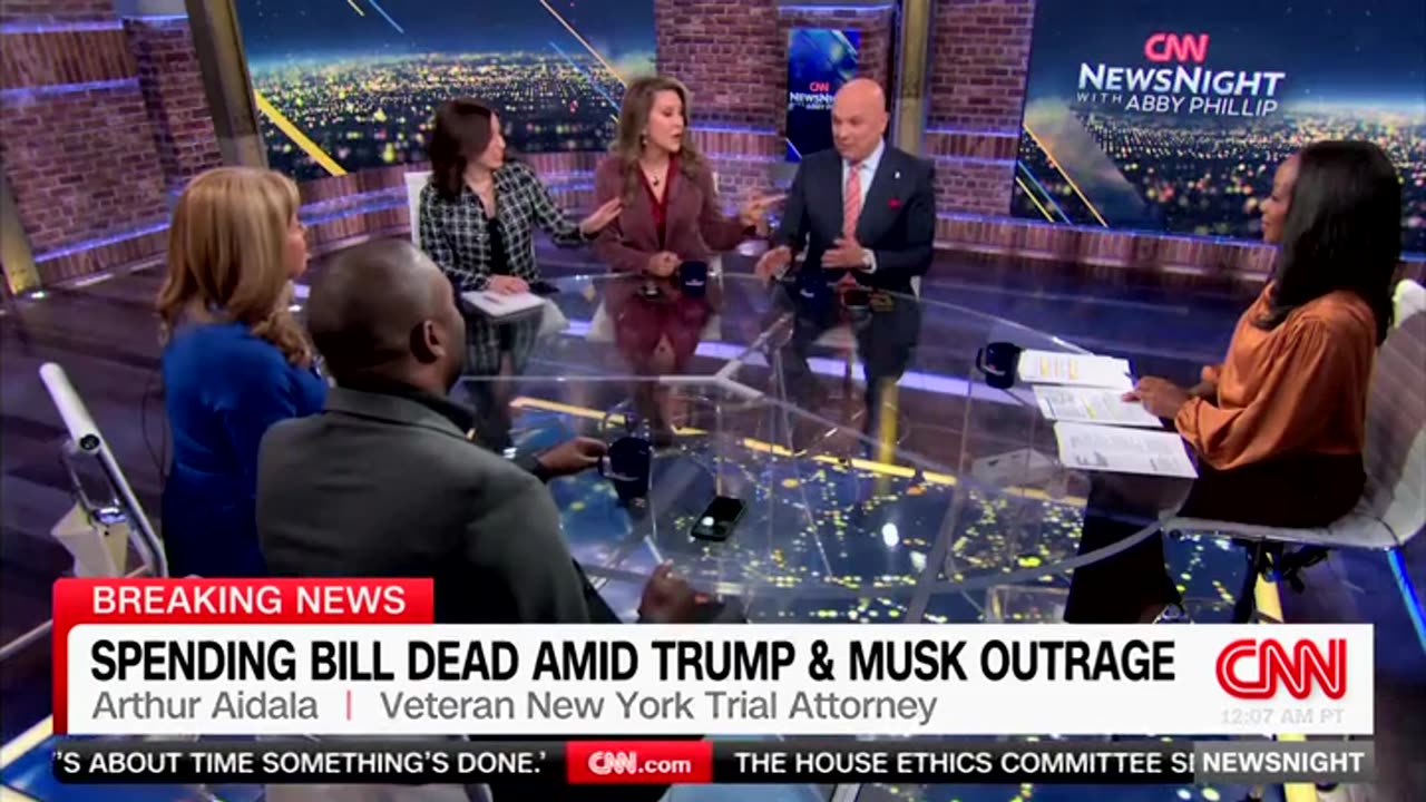 CNN Panel Gets Into Heated Exchange Over Trump, Elon Musk