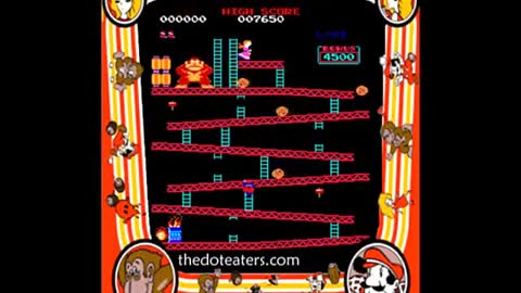 Donkey Kong Video from the arcade