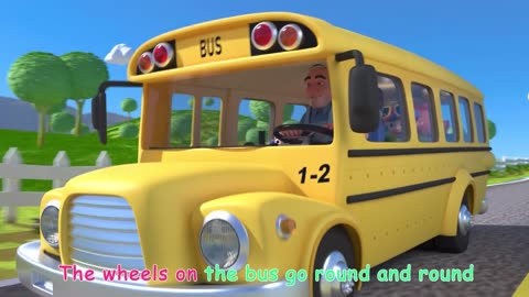 Wheels on the Bus @kids learn