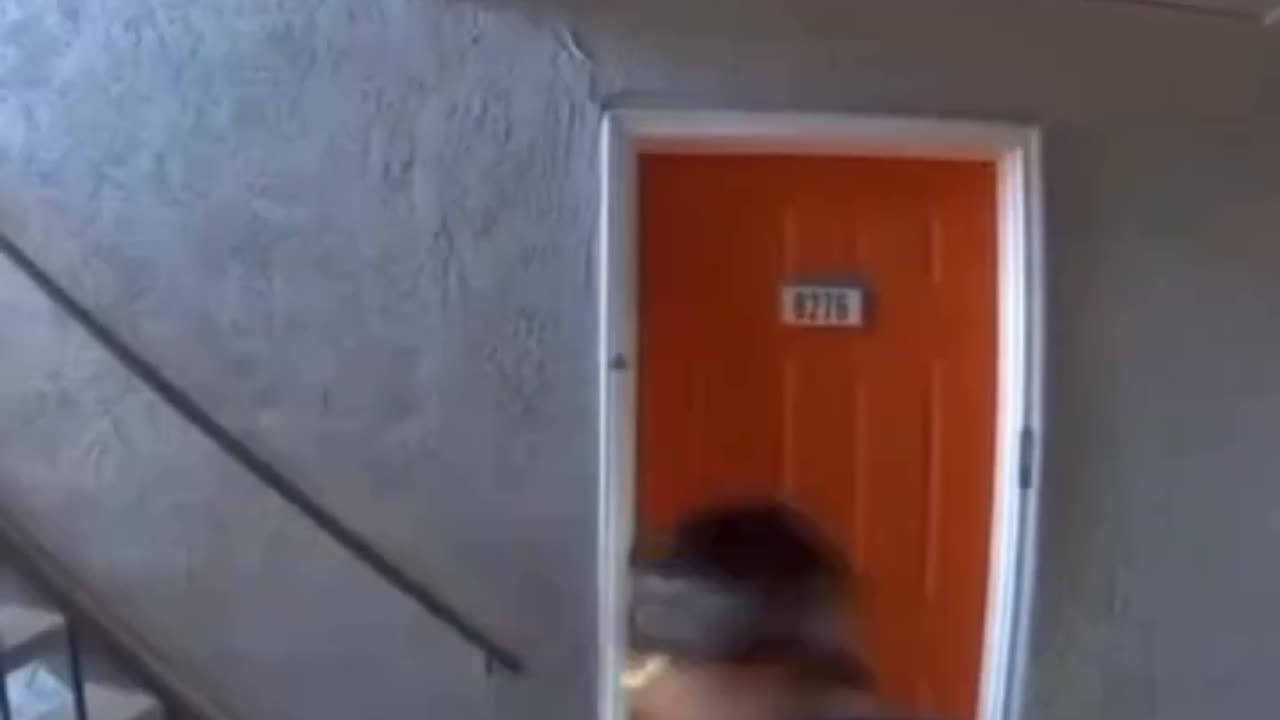 Criminals Attempt To Break Down Door