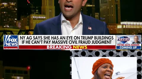 Vivek SAVAGES Letitia James (aka Satan)