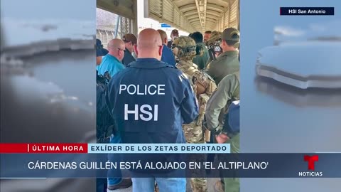 Importante exlíder de Los Zetas duerme en una prisión mexicana tras ser deportado de EE.UU.