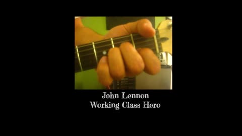 Working Class Hero ~ John Lennon ~ a Classy Lesson.