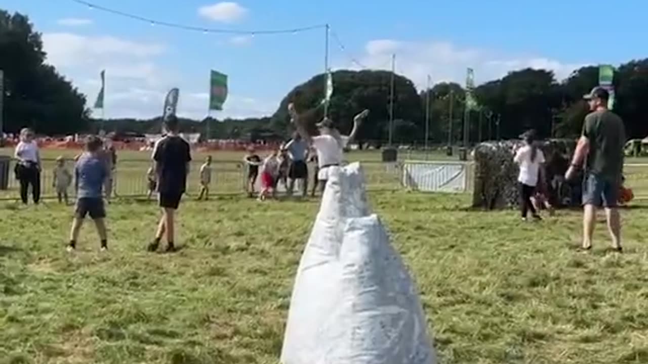 A look at Norfolk Nerf event at Gone Wild Festival at Holkham Hall