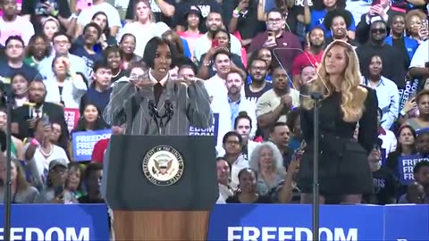 Beyoncé & Kelly Rowland Join Kamala Harris Rally in Houston | FULL SPEECH