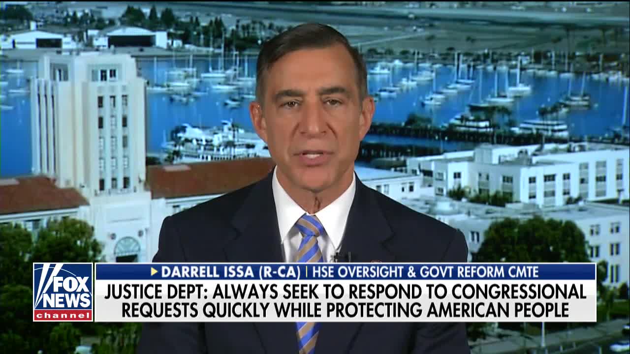 Rep Darrell Issa: FBI and DOJ are “Lying Through Their Teeth” to Congress- pt 2