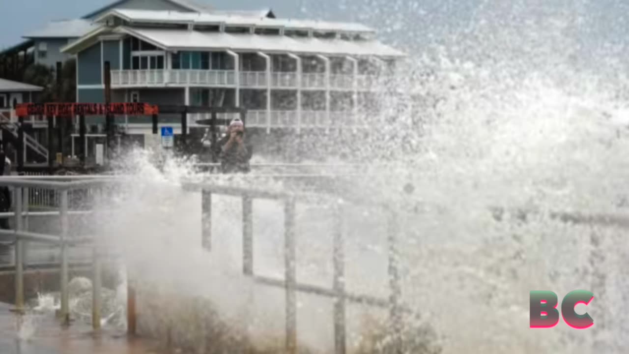 Tropical Storm Debby will strengthen into Category 1 hurricane before making landfall in Florida