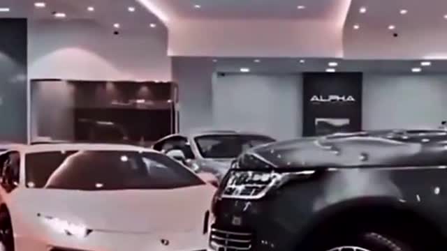 Lamborghini Car Vs Range Rover.