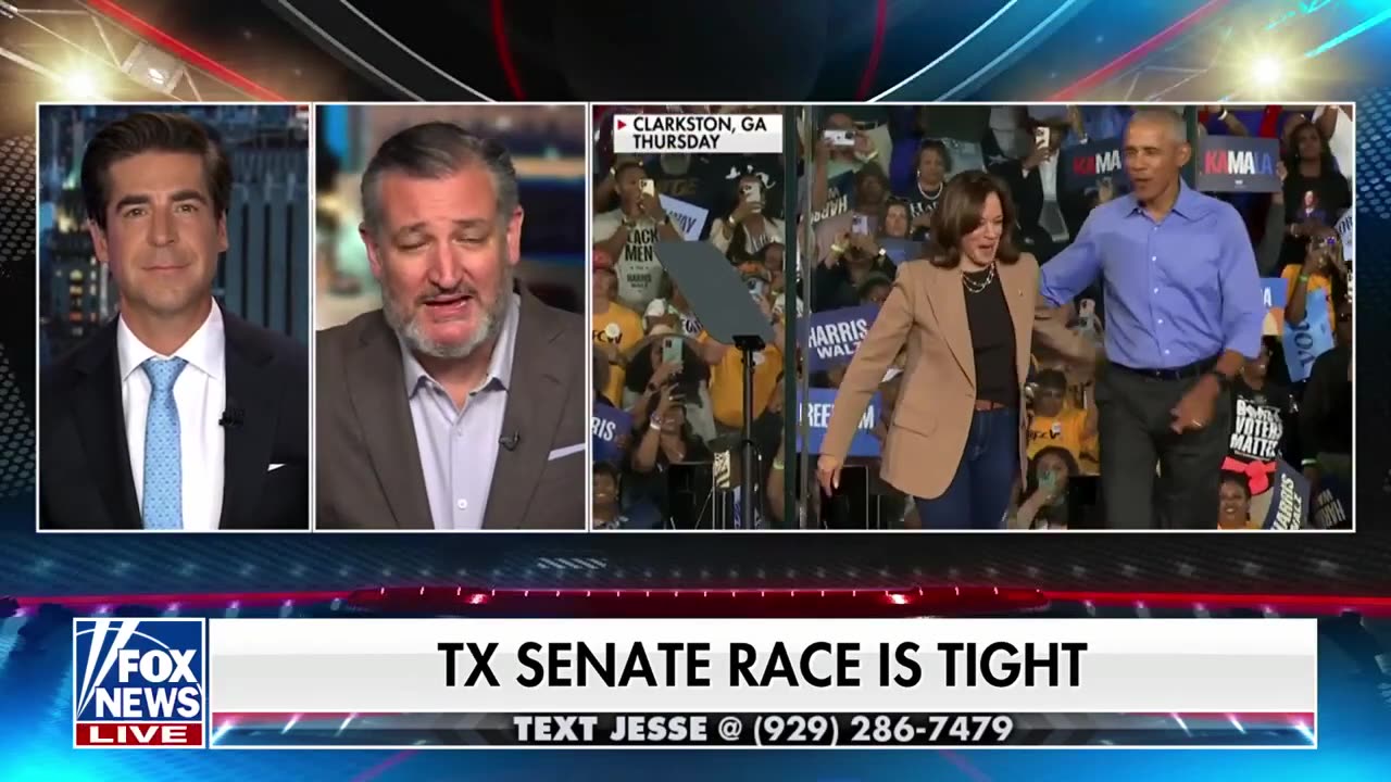 ‘1-POINT RACE’ Ted Cruz facing tough re-election battle