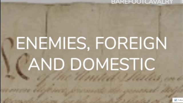 Enemies, Foreign And Domestic