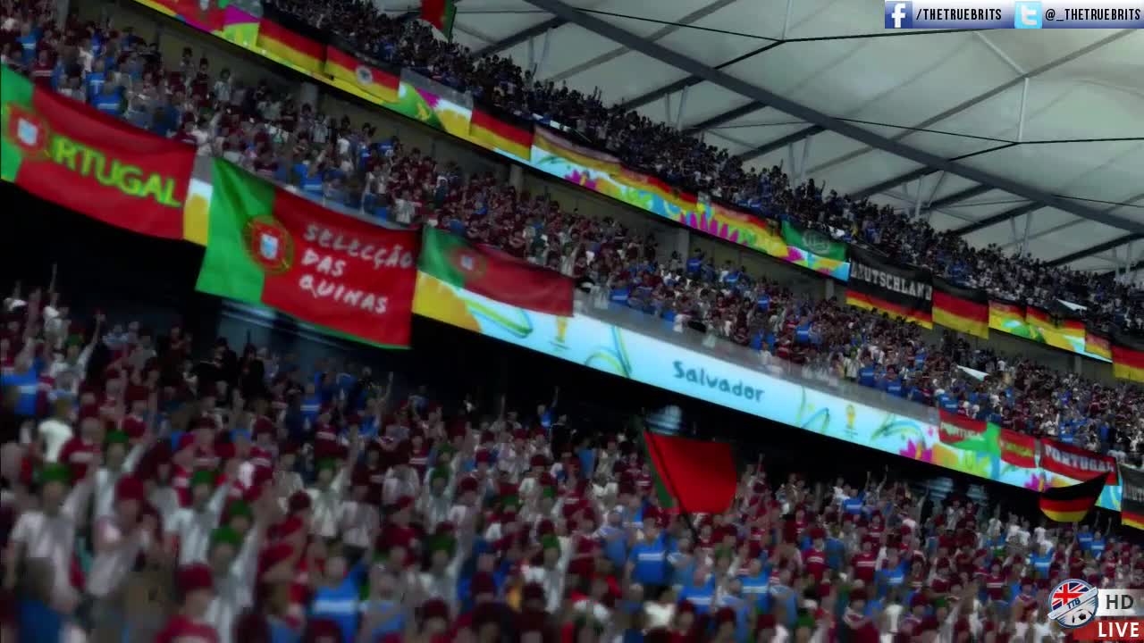 2014 FIFA World Cup Brazil - Germany Vs Portugal - Group Stage Game 1 - EP1