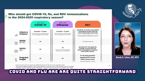 CDC Director: "Everyone 6 mos & older should get 2024-2025 C-19 & flu vax including pregnant moms.