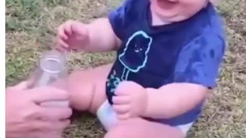 Funny baby laughshorts