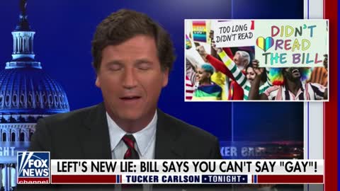 Tucker Carlson examines the left's ongoing efforts to lie about Florida's anti-grooming law