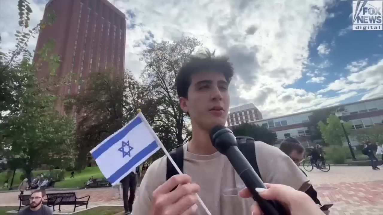 ‘Celebrating’ a massacre: Jewish students denounce anti-Israel protest