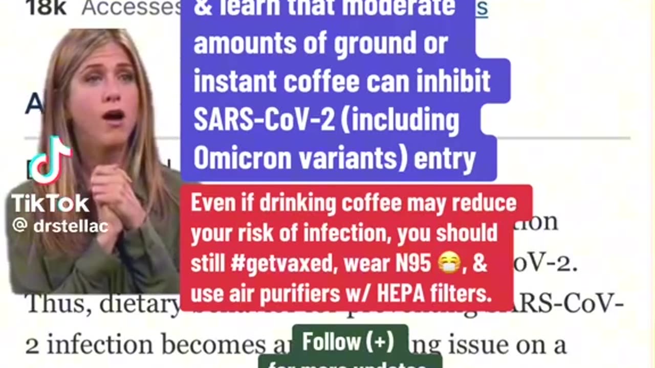 COFFEE AS A DIETARY STRATEGY TO PREVENT SARS- COV -INFECTION