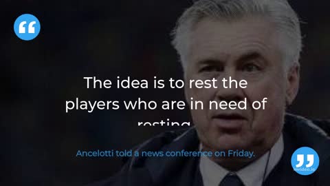 Ancelotti expects rotations for Real's game that could clinch the title