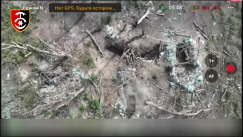 Incredible Footage of Ukrainian Marines Entering Russian Trenches