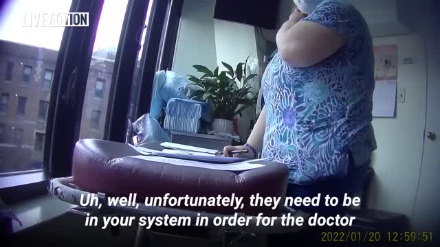 Under Cover Video: Hospital makes woman takes Xanax BEFORE talking to doctor