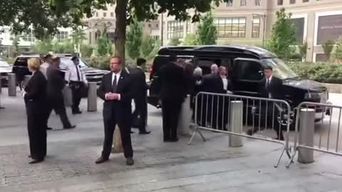 HILLARY DOING WHAT SHE DOES BEST!