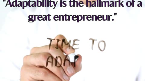 Entrepreneurial Adaptability