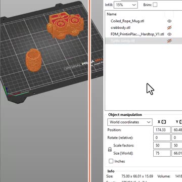 PrusaSlicer: Toggle Printable