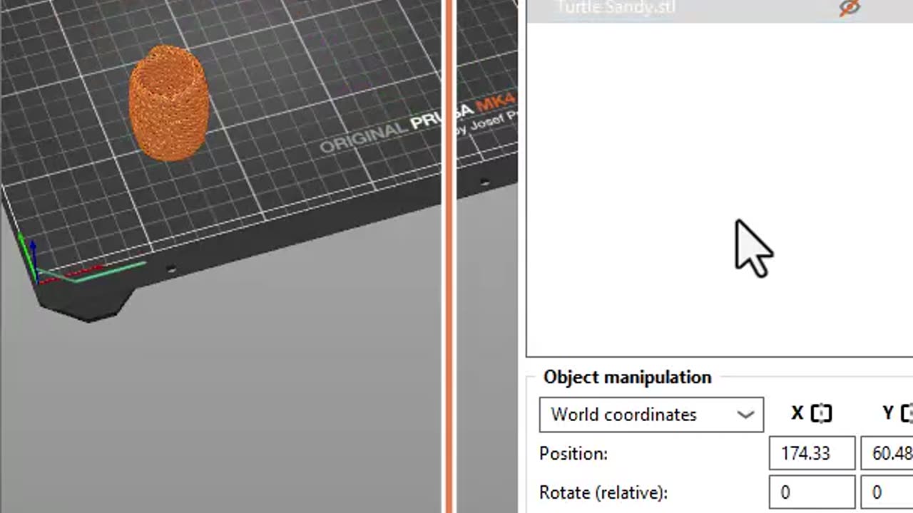 PrusaSlicer: Toggle Printable