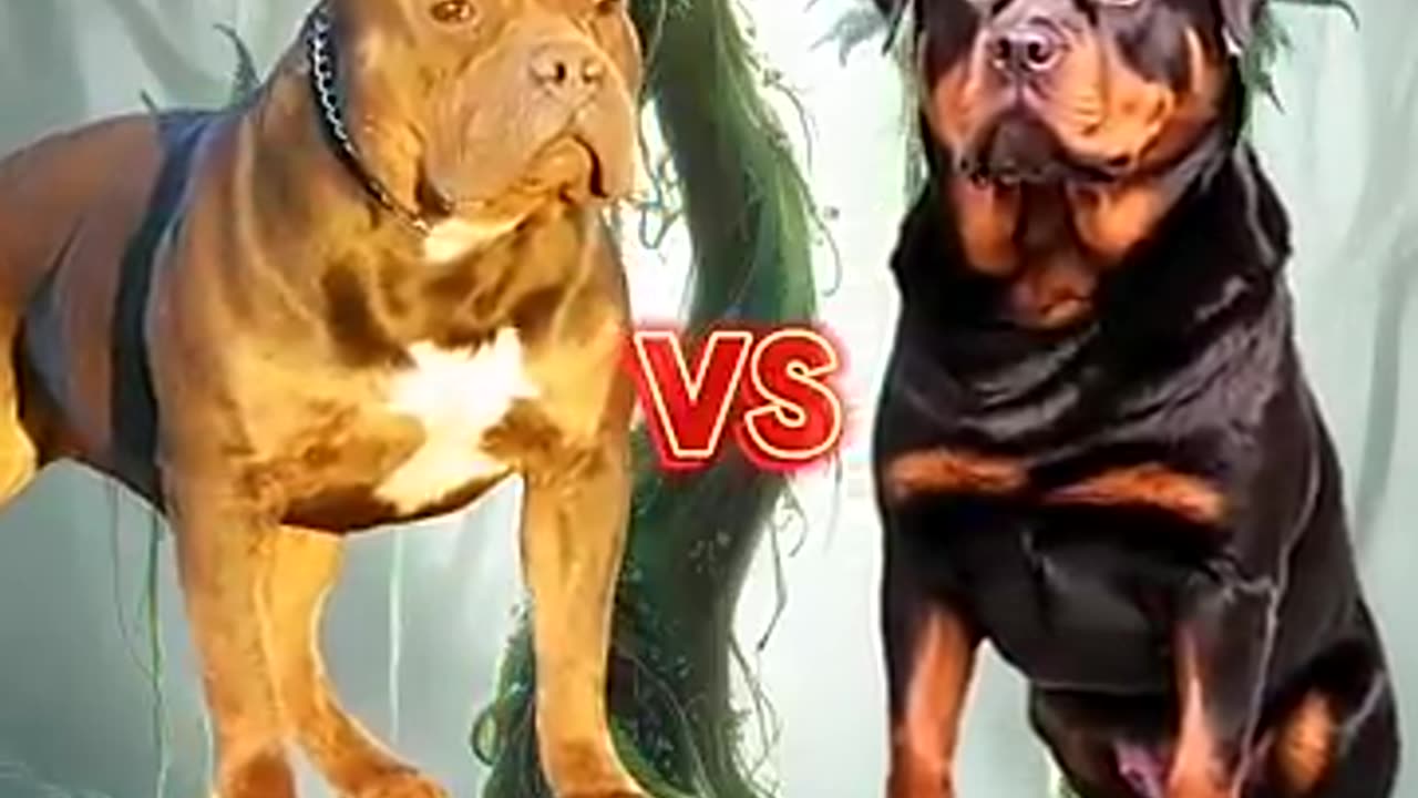 Pitbull Dog vs Animals & jurassic World