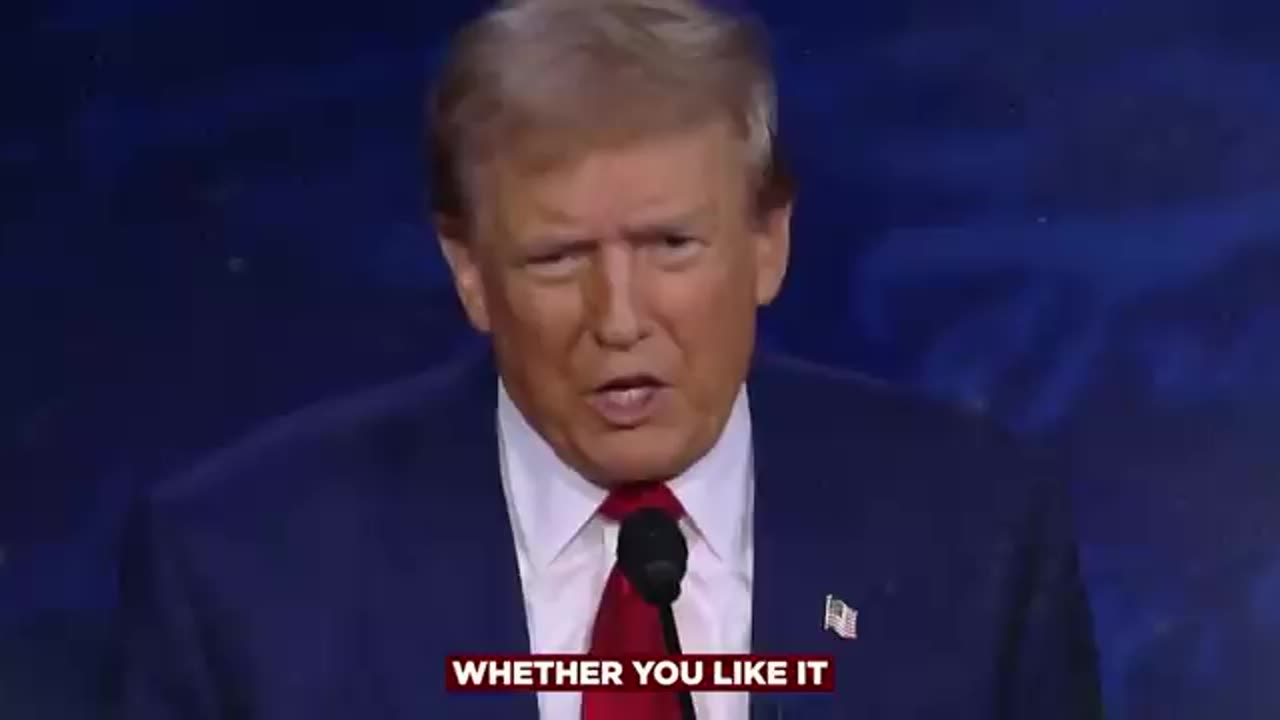 President Donald Trump: "Why didn’t she do it?"