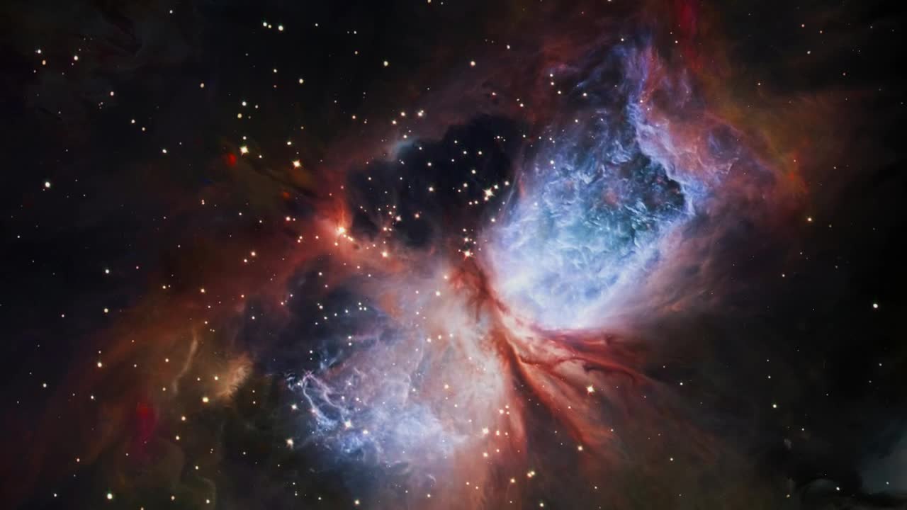 Traversing the nebula galaxy