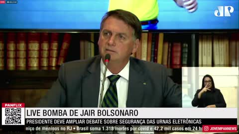 Live de Jair Bolsonaro