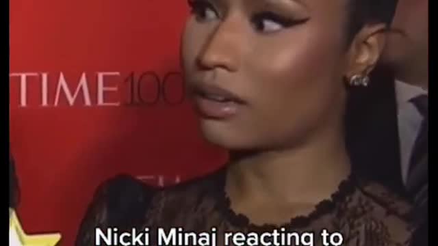 Nicki Minaj Reacting To Donald Trump Being A Fan Of Her