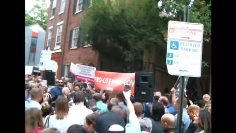 Rep. Brian Sims (D) Protest Planned Parenthood Prayer Rally Philadelphia #ProLife #MarchforLife