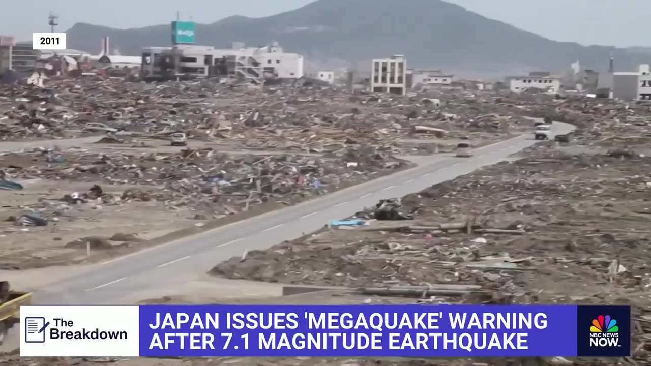 'Megaquake' explained: Japan issues warning after 7.1-magnitude earthquake