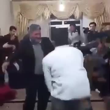 Man Dances in Wedding Ceremony