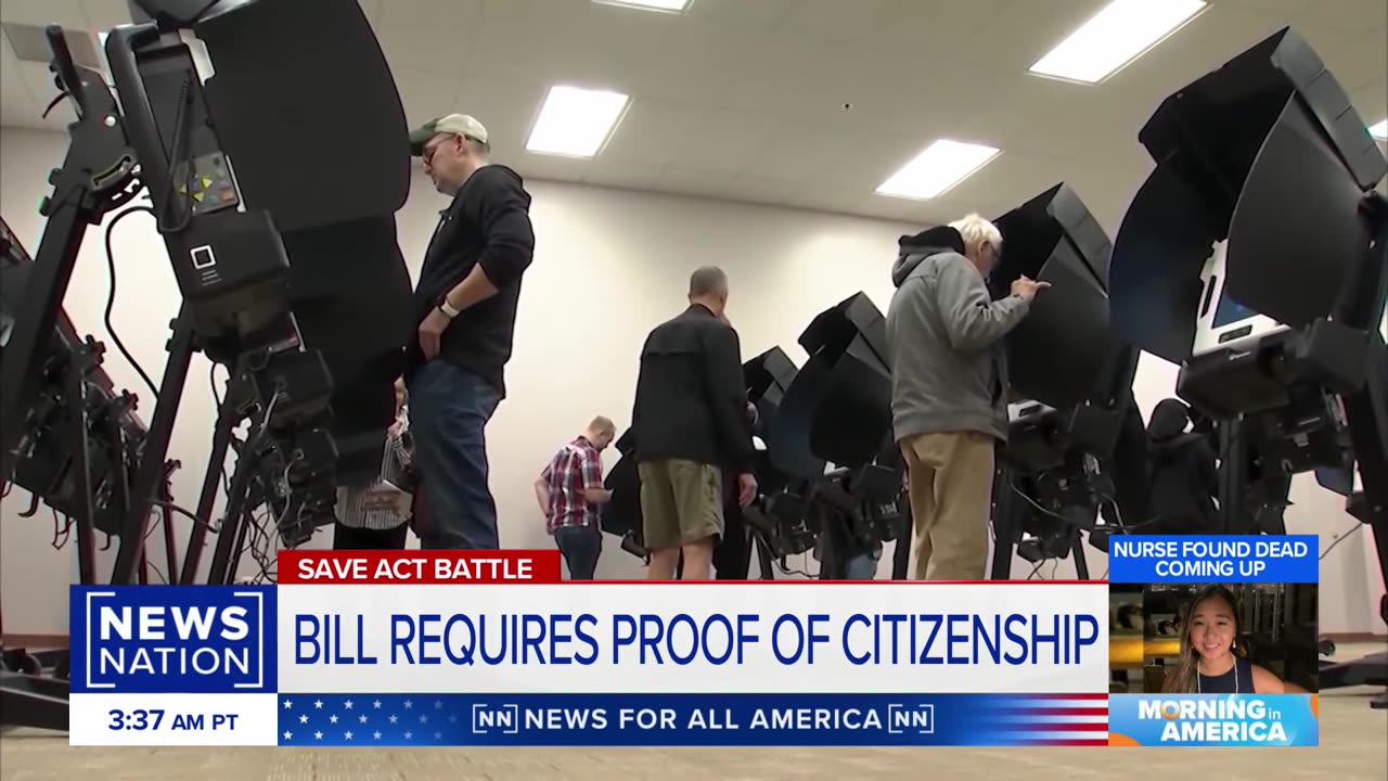 Pressure mounting over SAVE Act, proof-of-citizenship voting bill | Morning in America